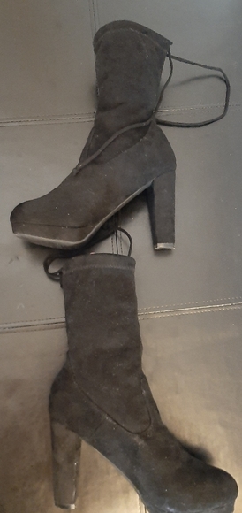 Catherine Malandrino Size 9 Faux Fur booties - Picture 9 of 12